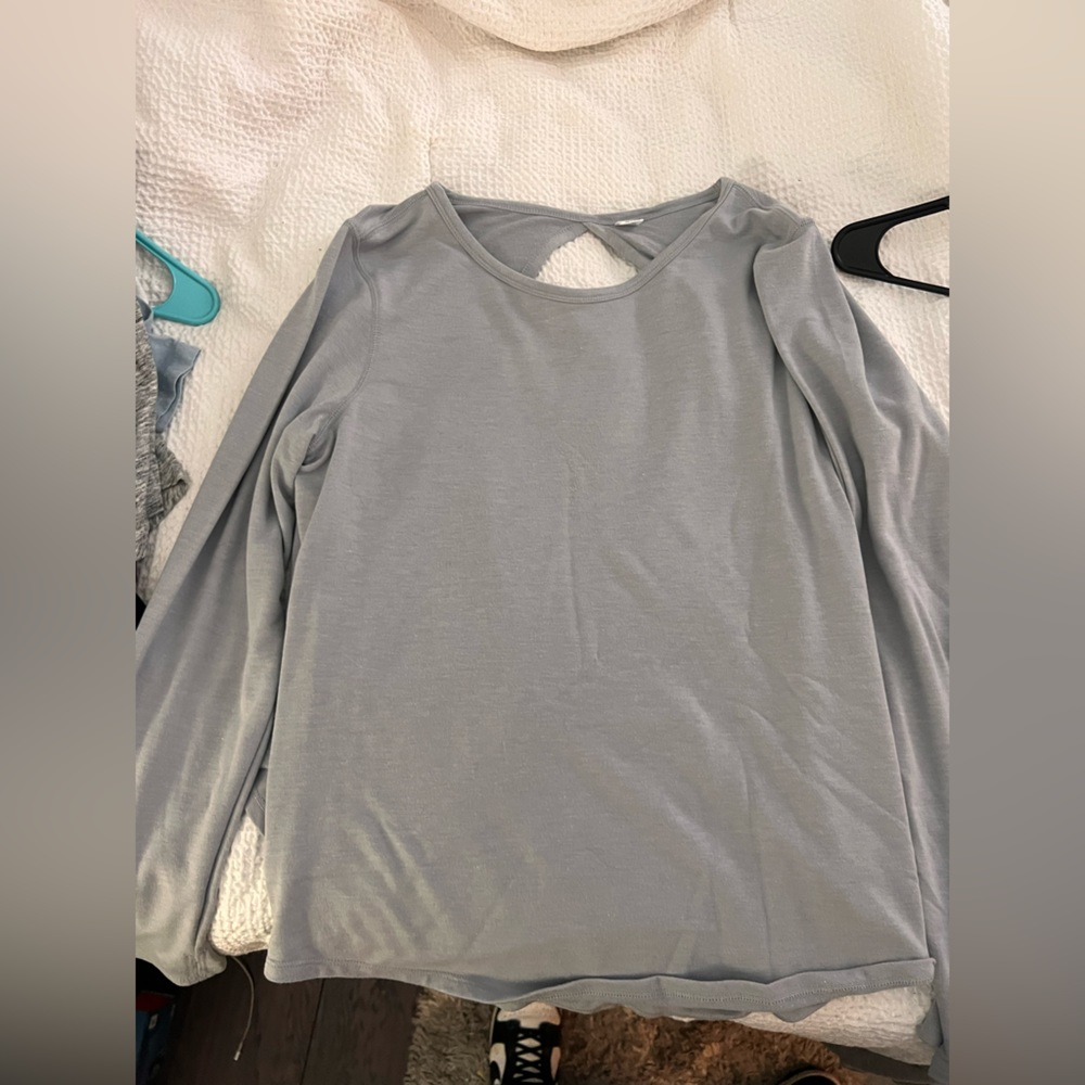 Old Navy Activewear Open Back Sweatshirt